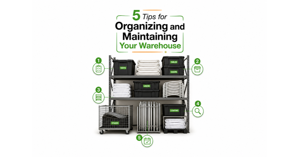 5 Tips for Organizing and Maintaining Your Warehouse