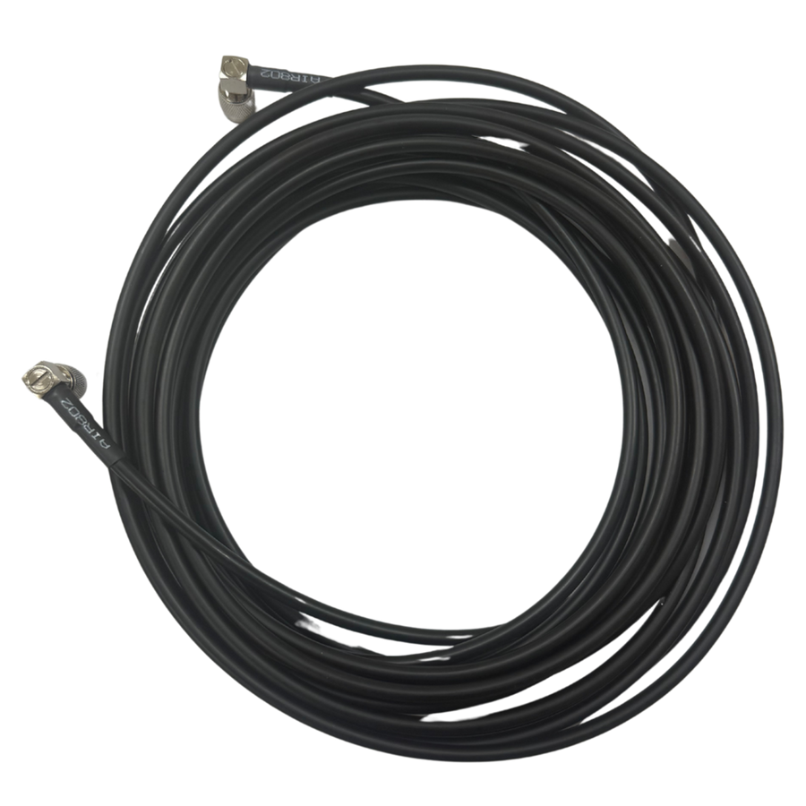 RP-TNC right angle cable CA240 low-loss coax