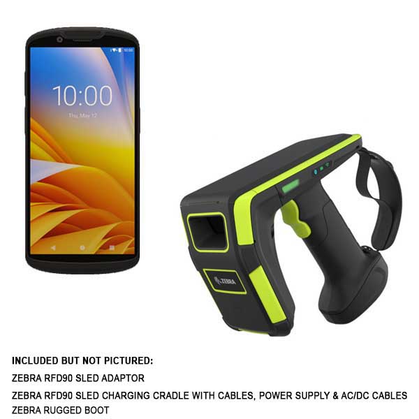 Zebra TC58 and RFD90 Bundle | Rugged Mobile RFID Solution | Easy