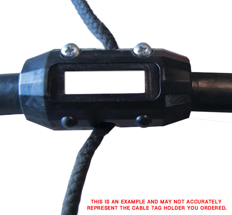 RFID CABLE TAG HOLDER WITH MINI TAG (20 PK)